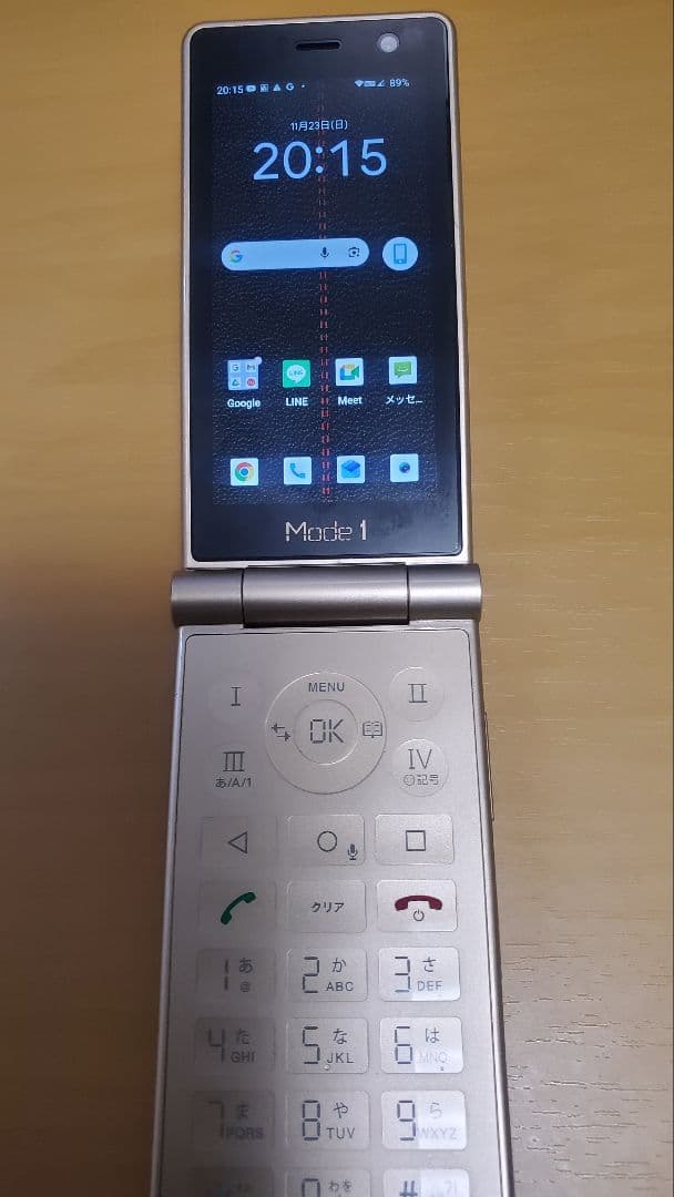 ガラホ Mode1 RETRO II SIMフリー ブラック MD-06P