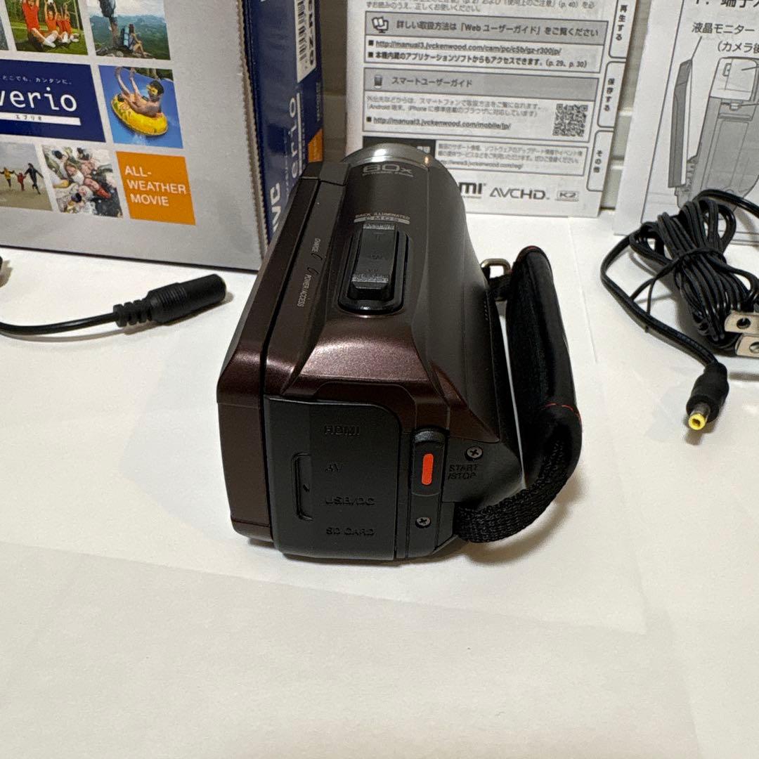 【極美品】JVCケンウッド Everio GZ-R300 防水【ケース付き】