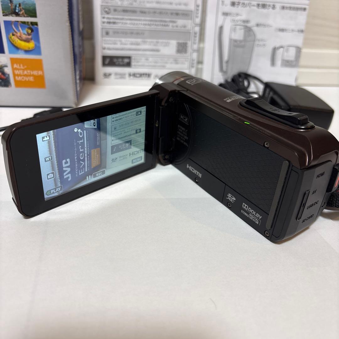 【極美品】JVCケンウッド Everio GZ-R300 防水【ケース付き】