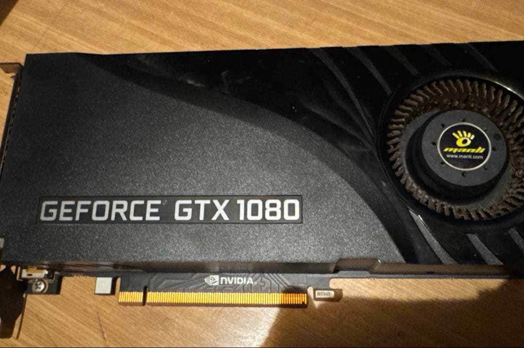 【ジャンク扱い】グラフィックボード　GTX1080