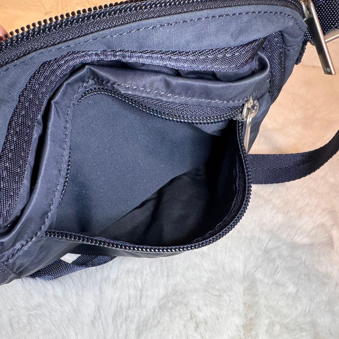 Porter ポーター Frame ショルダーバッグ ポシェット ネイビー