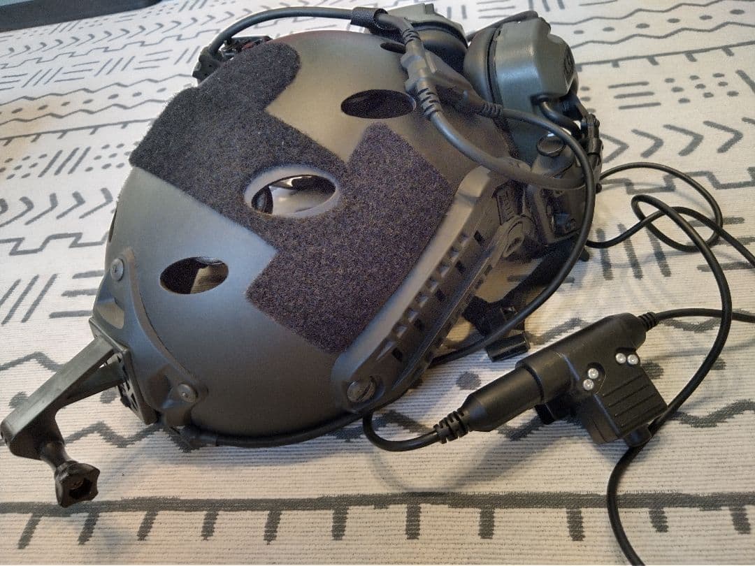 ヘッドセット(ヘルメット付)