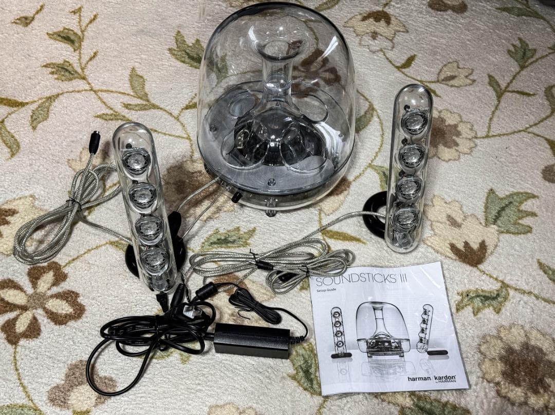 harman/kardon SOUNDSTICKS Ⅲ 有線モデル　傷・ひびあり