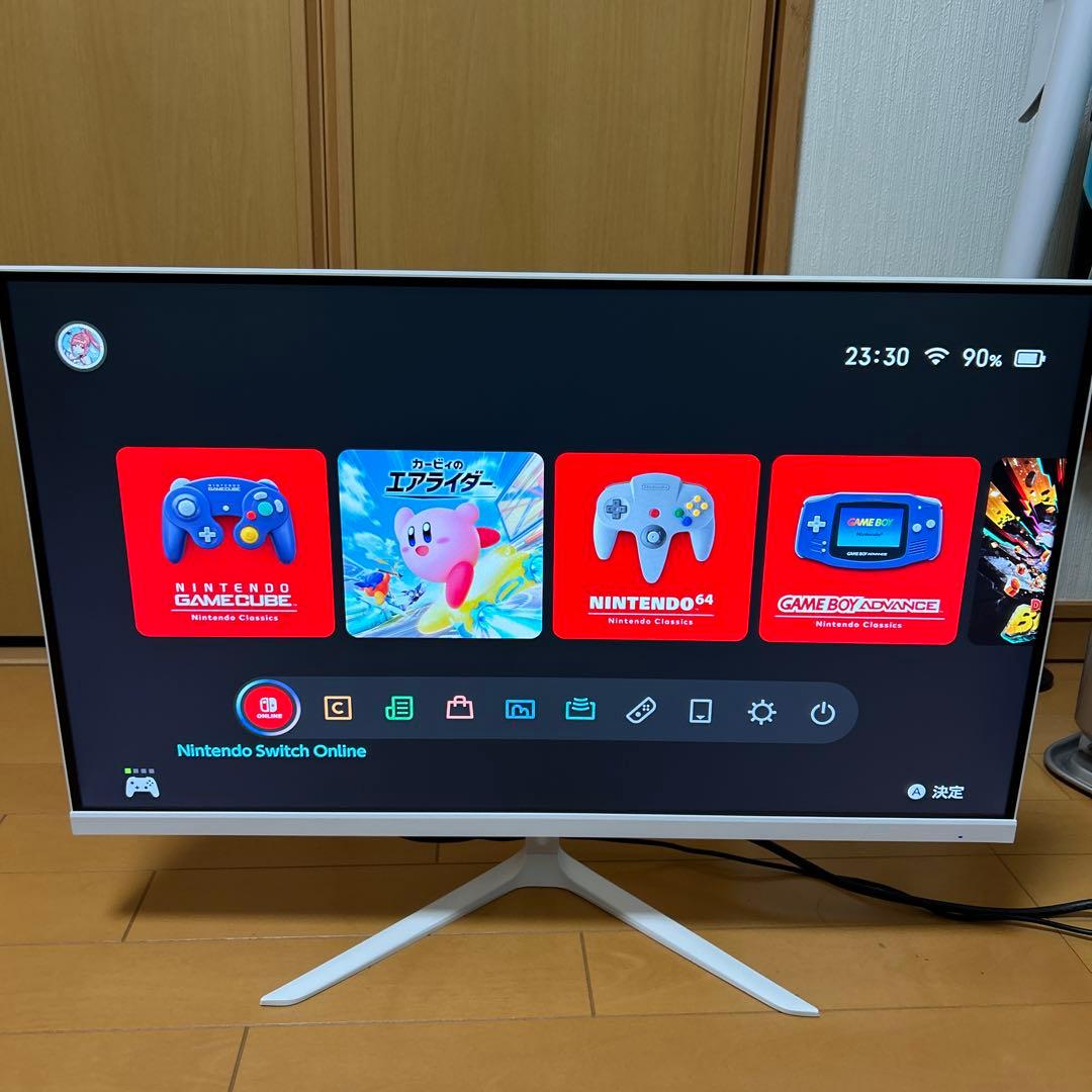 cocopar PCモニター 24.5インチ 白　HG-245HW