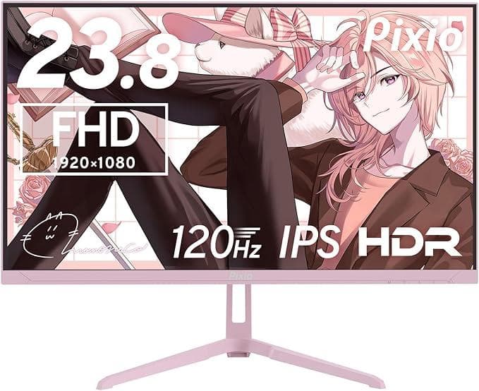 ４つPixio PX246 Wave ゲーミングモニター 23.8インチ