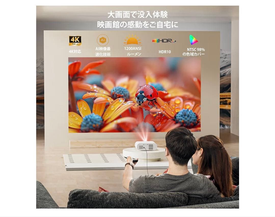 sovboi プロジェクター　google TV 最終値下げ！