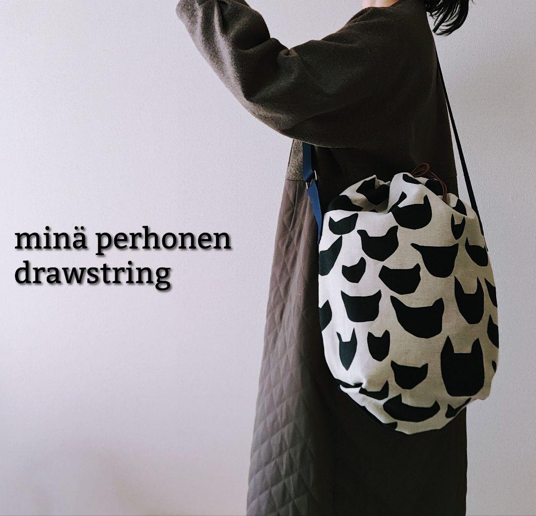 【再販ナシ】伊勢丹限定 ミナペルホネン anone-anone ドローストリング