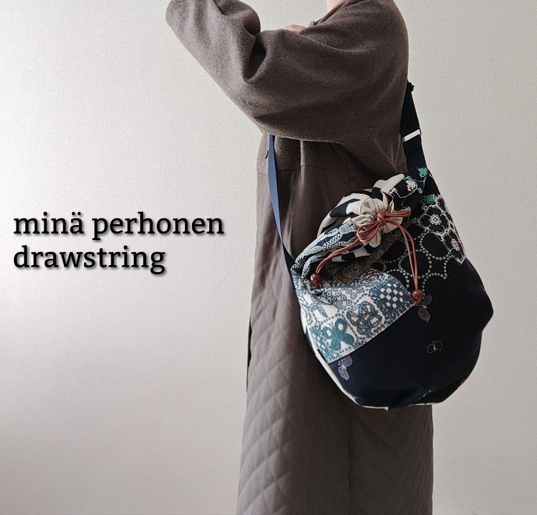 【再販ナシ】伊勢丹限定 ミナペルホネン anone-anone ドローストリング