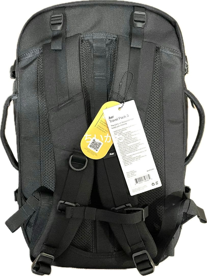 エアー トラベルパック 3 ブラック