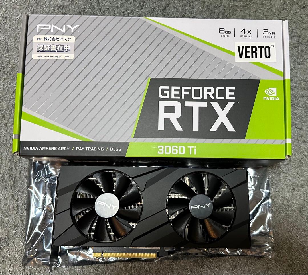 グラフィックボード・グラボ・ビデオカード RTX3060Ti PNY