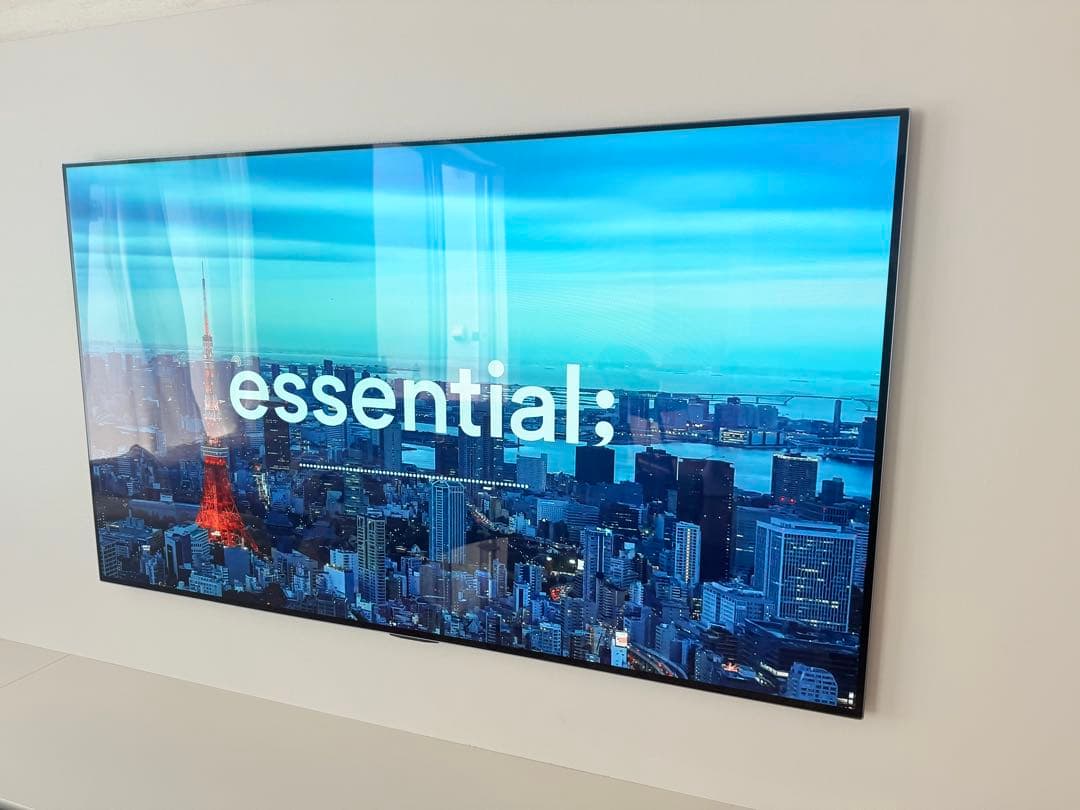 mericuri様 【LG】OLED55GXPJA 55V型4K有機ELテレビ