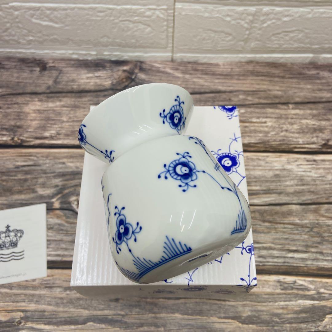 【美品】ロイヤルコペンハーゲン ブルーエレメンツ ベース 花瓶
