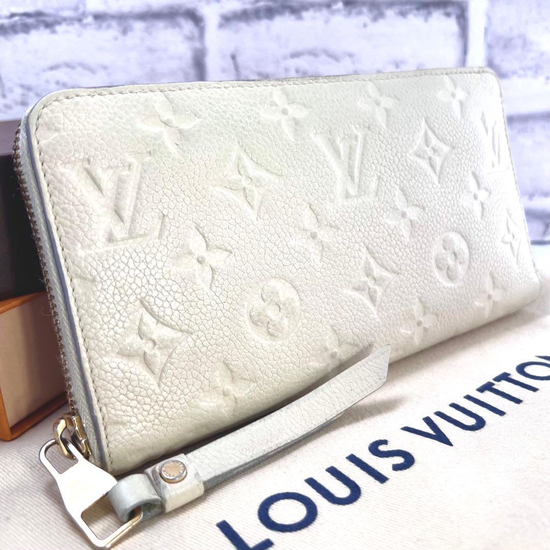 ルイヴィトン アンプラント ポルトフォイユ スクレットロン ジッピーウォレット