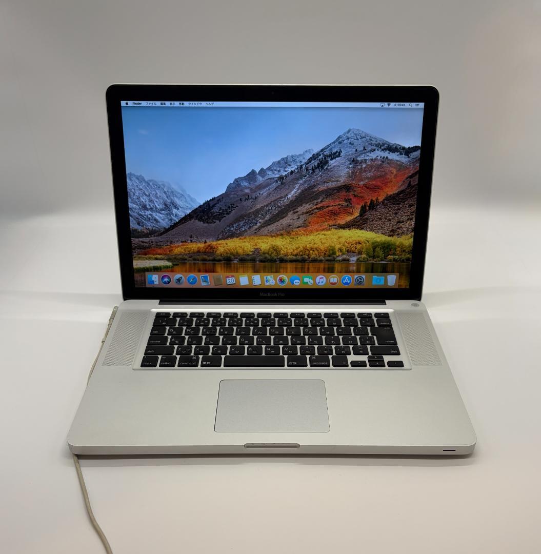 MacBook本体 Core i7, Macbook Pro 2011, 4GB, 500GB