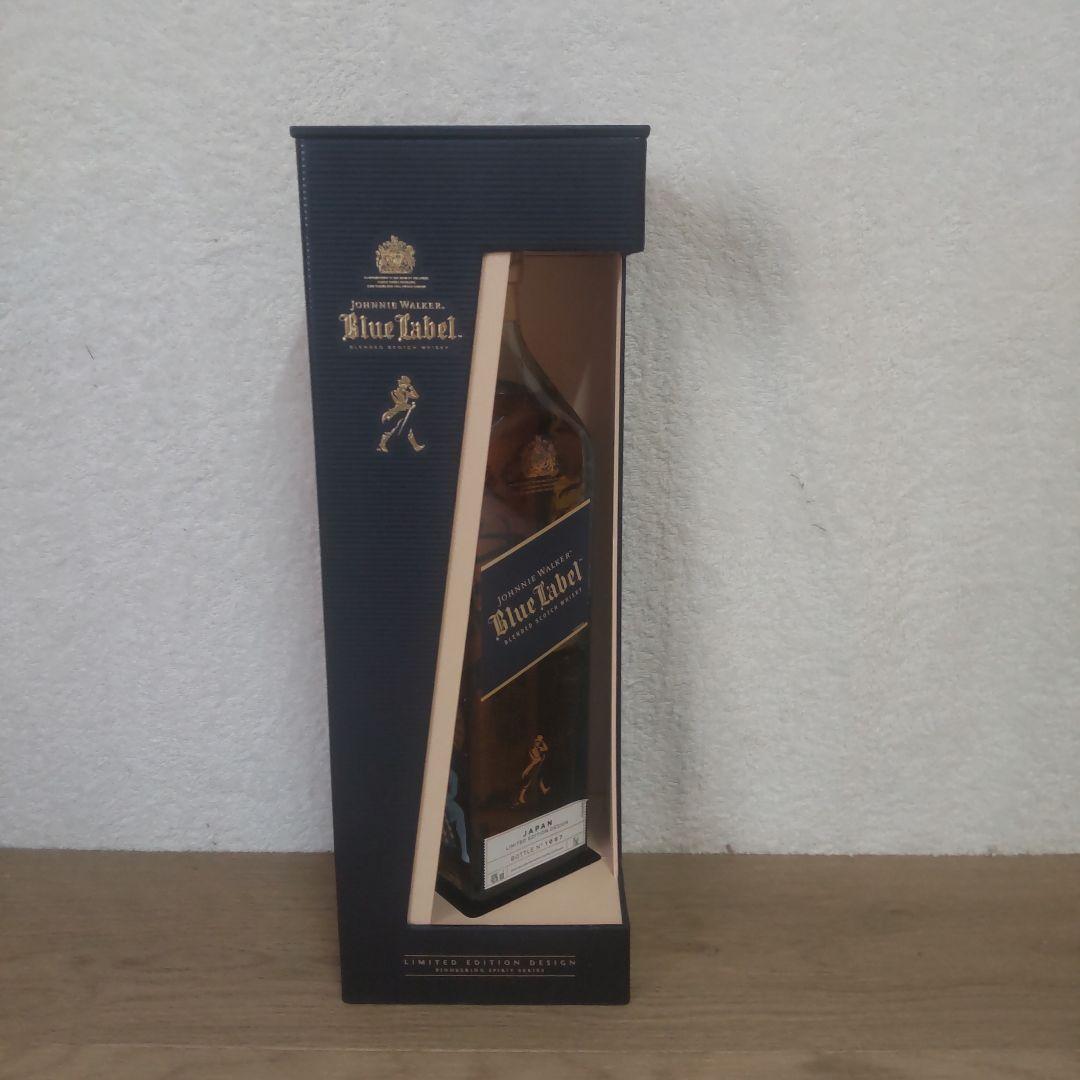 古酒　ジョニーウォーカーブルーラベル日本限定デザイン 750ml