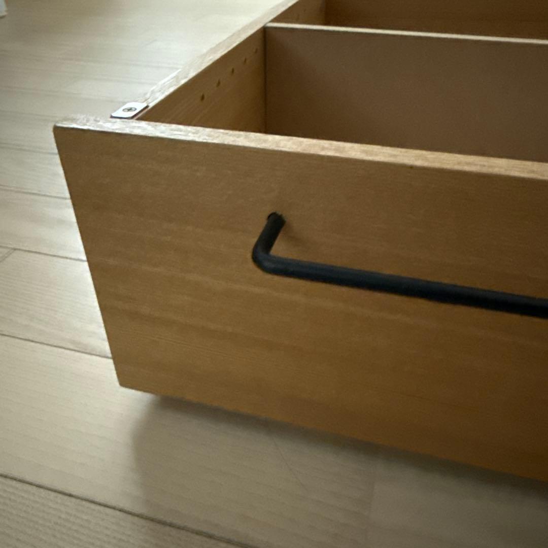 無印良品　ベッドフレーム下収納