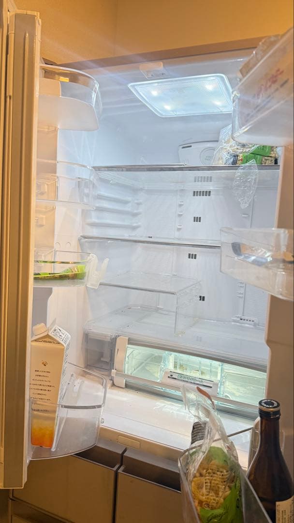 とく様 HITACHI ノンフロン冷蔵庫 R-XG4300G(XN) 430L