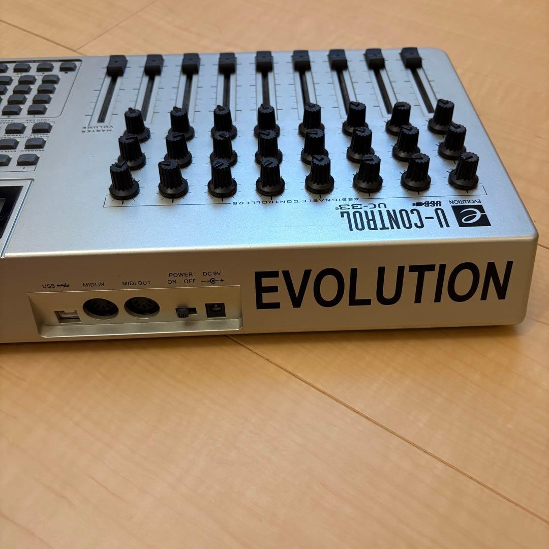 Evolution UC-33e MIDIコントローラー 動作品
