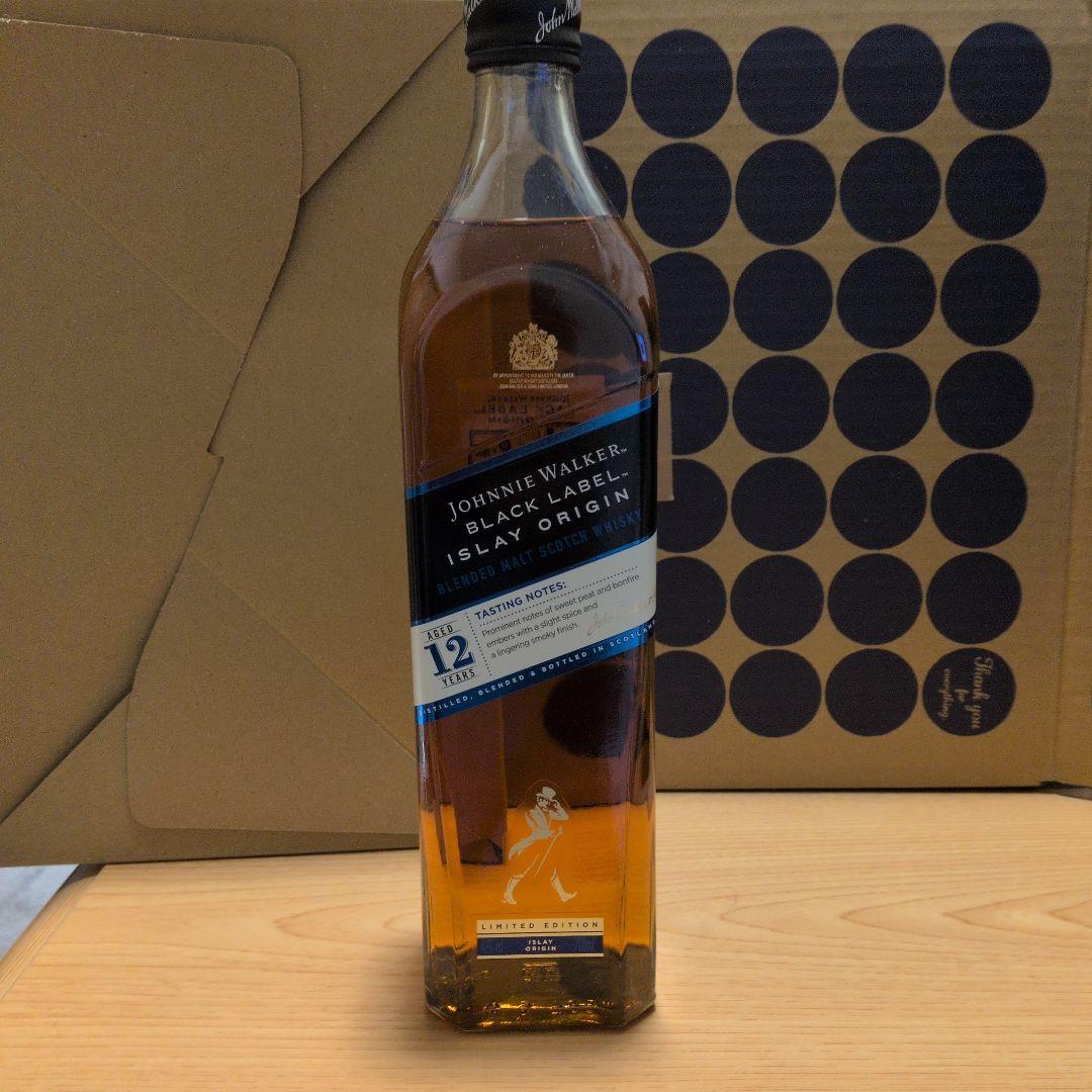 ジョニーウォーカーブラックラベル12年とグリーンラベル15年新品未開封