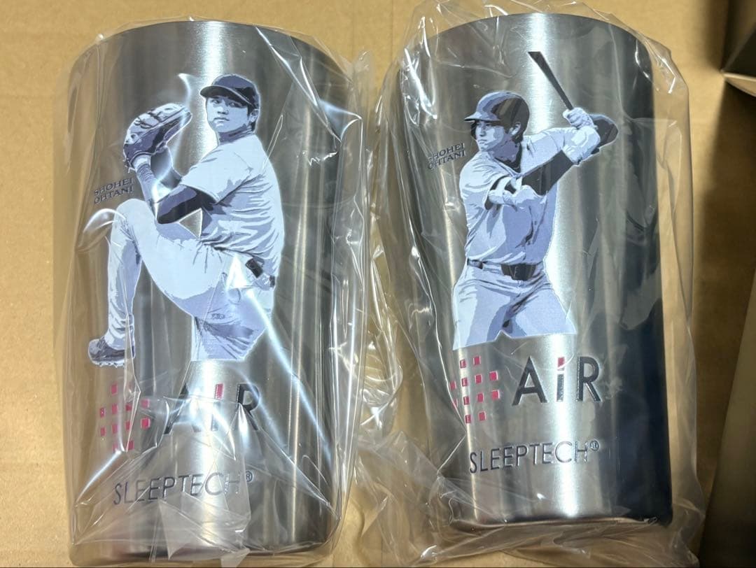 B*7様 【非売品】大谷翔平 選手 ステンレスサーモタンブラー セット 西川