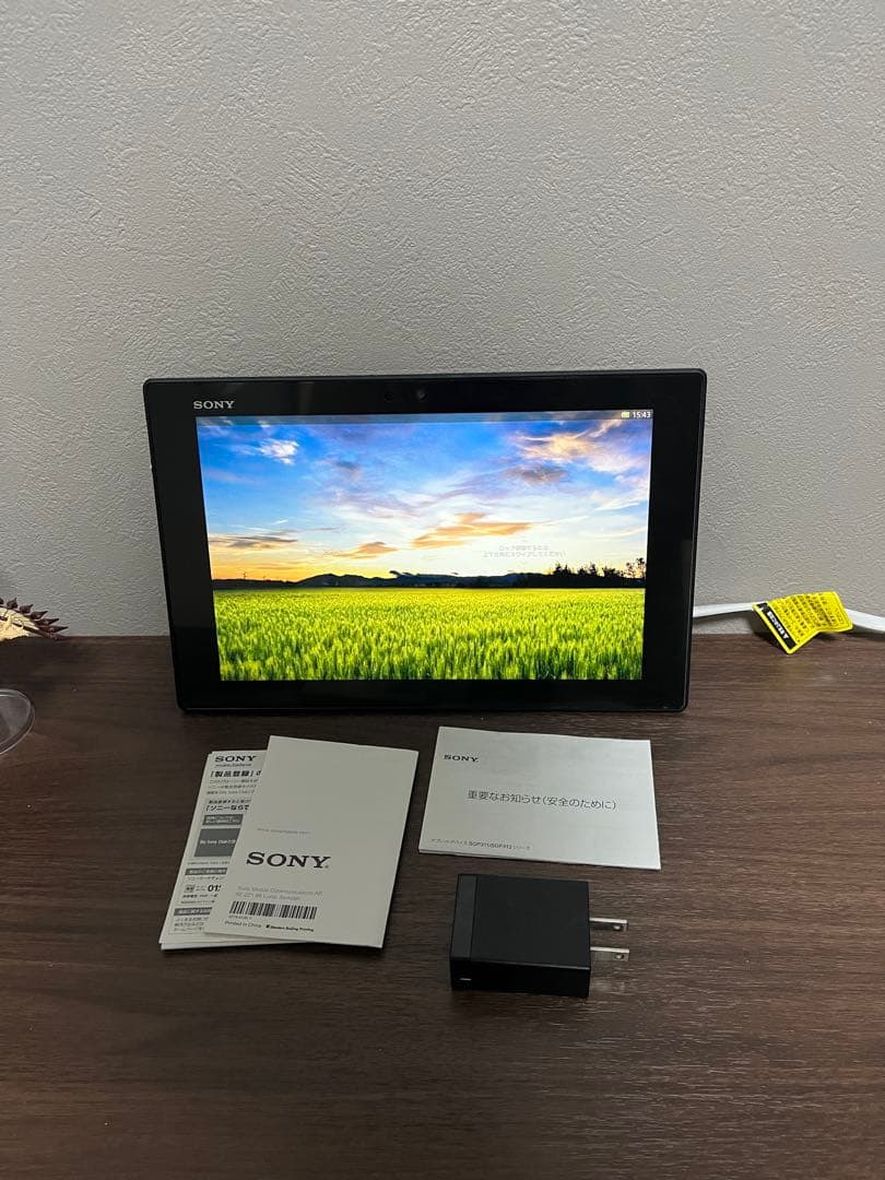 【防水／動作良好】SONY Xperia Tablet Z SGP312 初期化