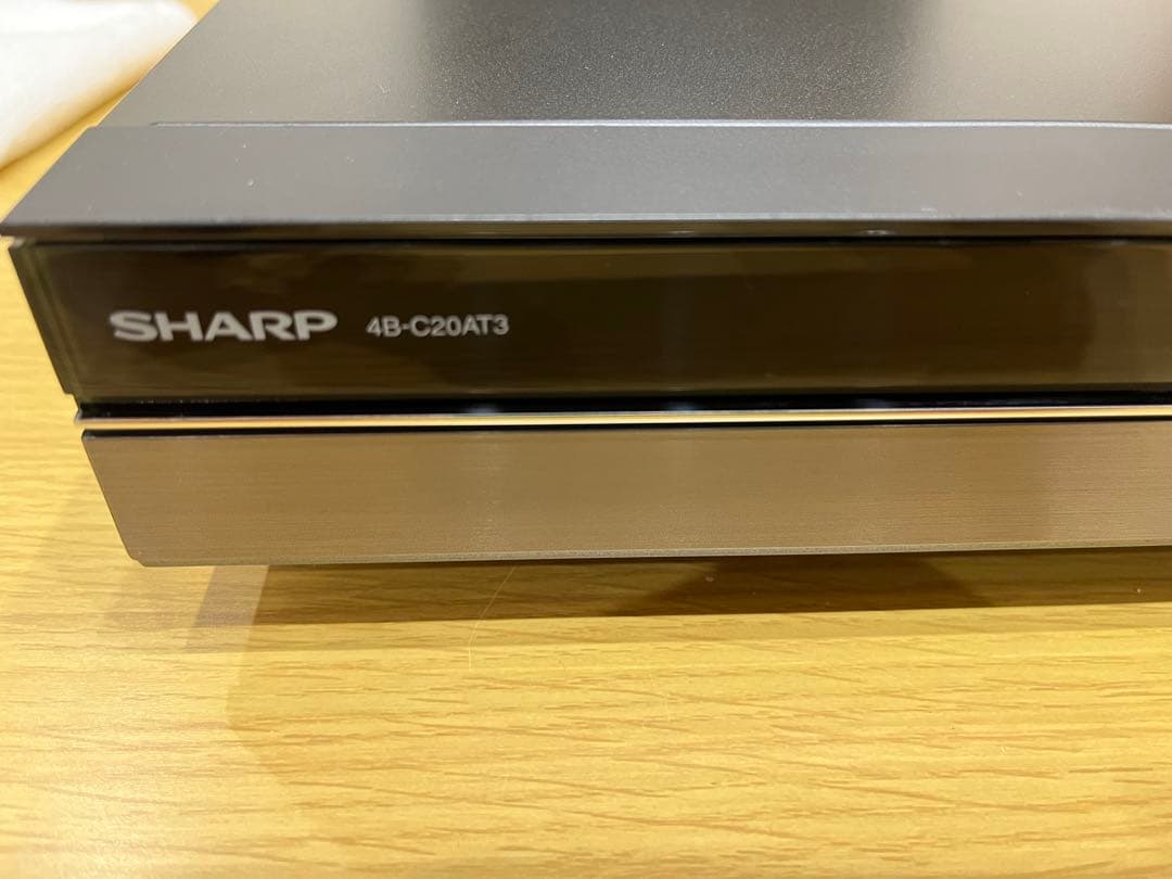 SHARP 4B-C20AT3 ブルーレイレコーダー