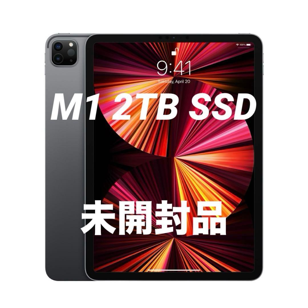 未開封品 2TB M1 プロセッサ 11インチiPad Pro スペースグレイ