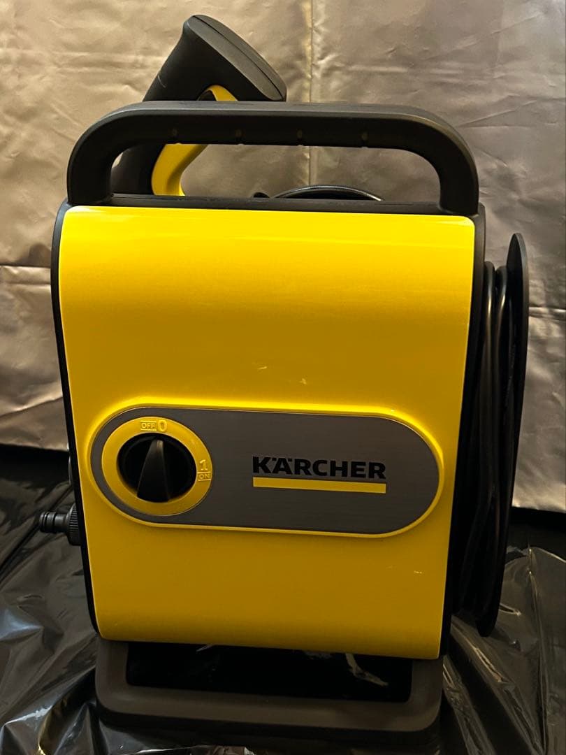 未使用品　KARCHER 高圧洗浄機　サイレントスリムベーシック　洗車キット付き