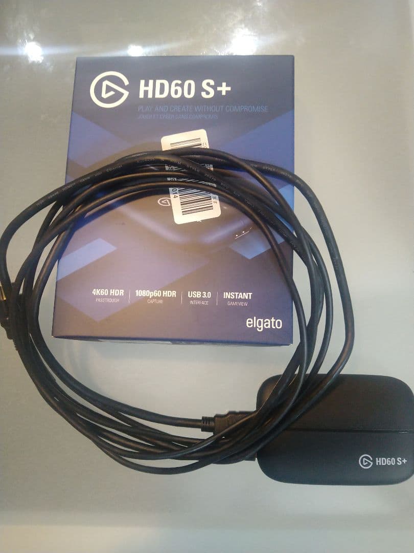 elgato HD60 S+ キャプチャーボード