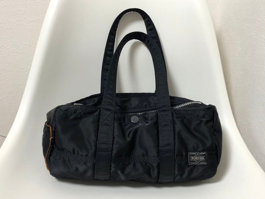 PORTER ポーター タンカー ミニボストンバッグ ブラック