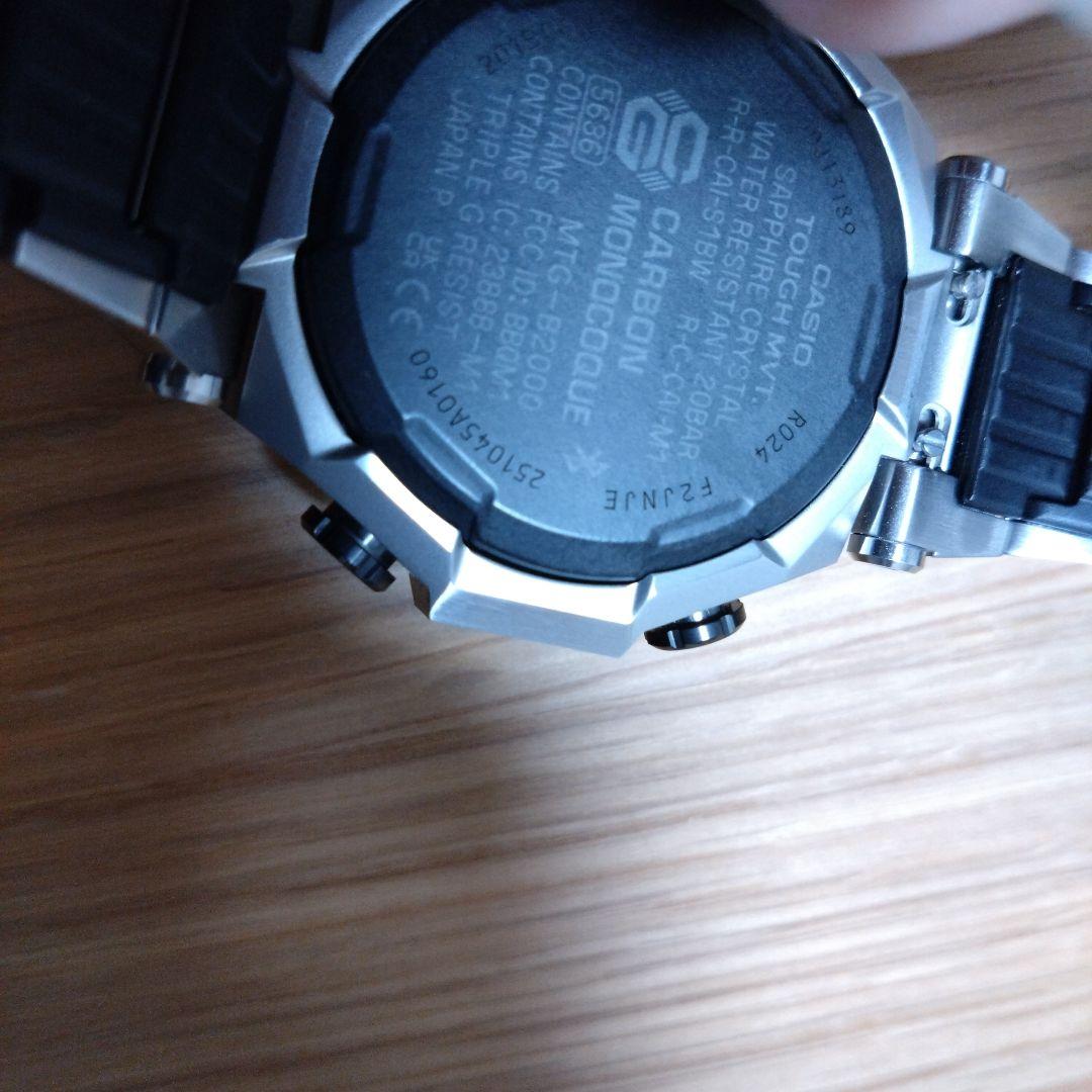 美品 CASIO G-SHOCK MTG-B2000XD-1AJF 電波ソーラー