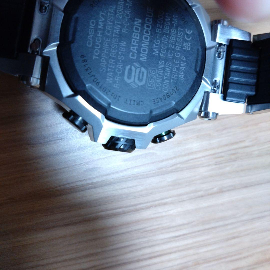 美品 CASIO G-SHOCK MTG-B2000XD-1AJF 電波ソーラー