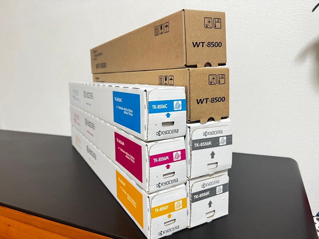 京セラ純正トナーTK-8556K×2/TK-8556CMY/WT-8500×2