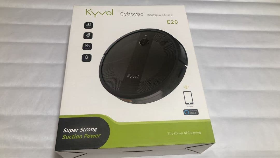 kyvol E20 ロボット掃除機（ブラック）