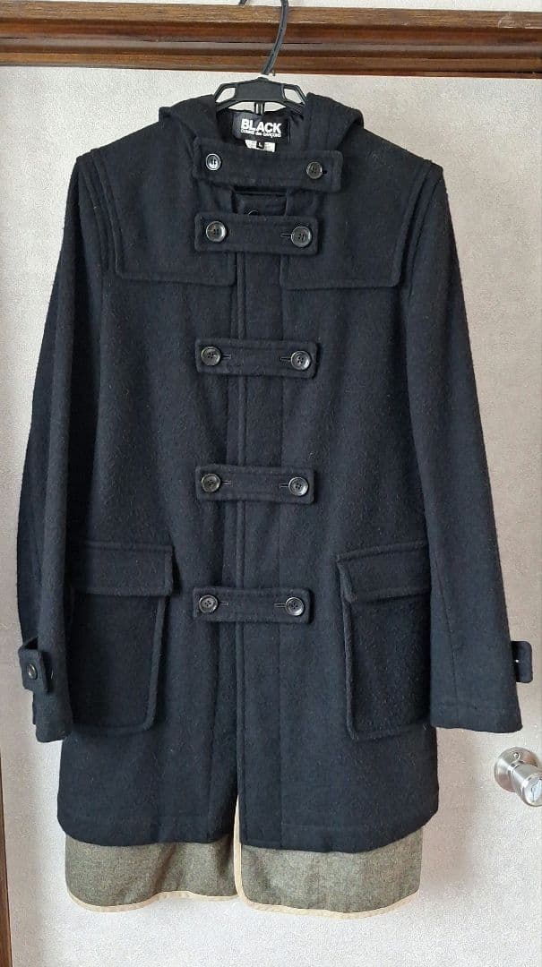 ブラック　コム・デ・ギャルソン　コート