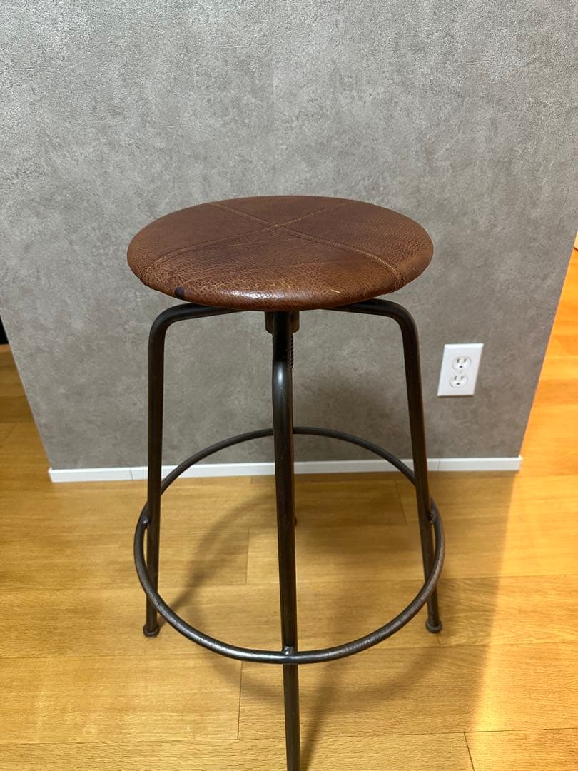 TRUCK FURNITURE レザースツール 本革 アイアン ※複数あり