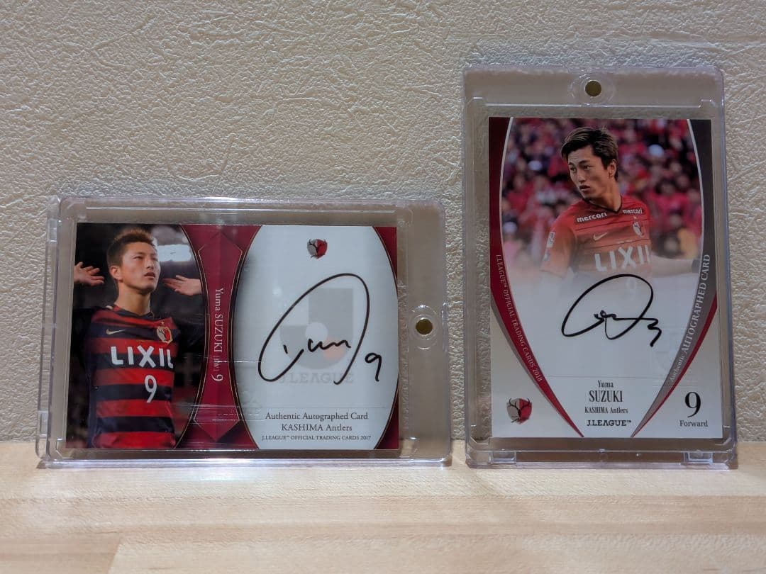 メ*メ様 【鹿島アントラーズ】鈴木優磨選手　カード2枚セット