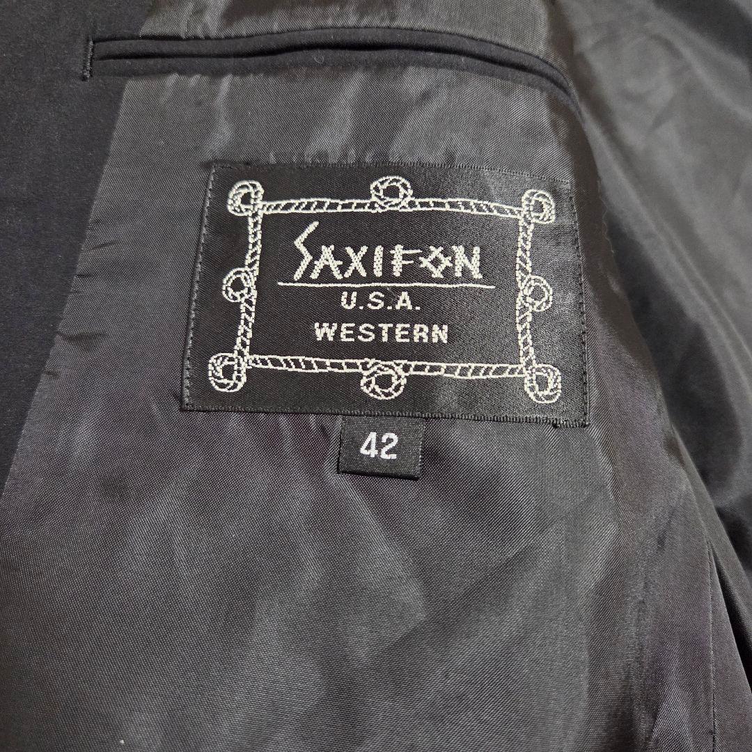 SAXIFON Original　テーラードジャケット　ウエスタン　刺繍　USA