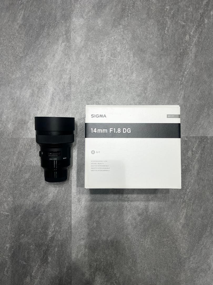 SIGMA 14mm F1.8 DG 単焦点レンズ※箱あり