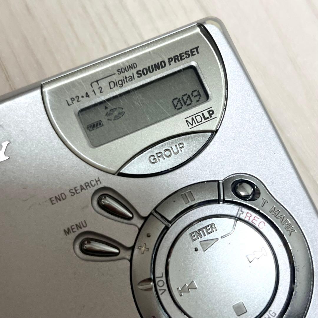 SONY MZ-N510 TYPE-S MDレコーダー ウォークマン シルバー