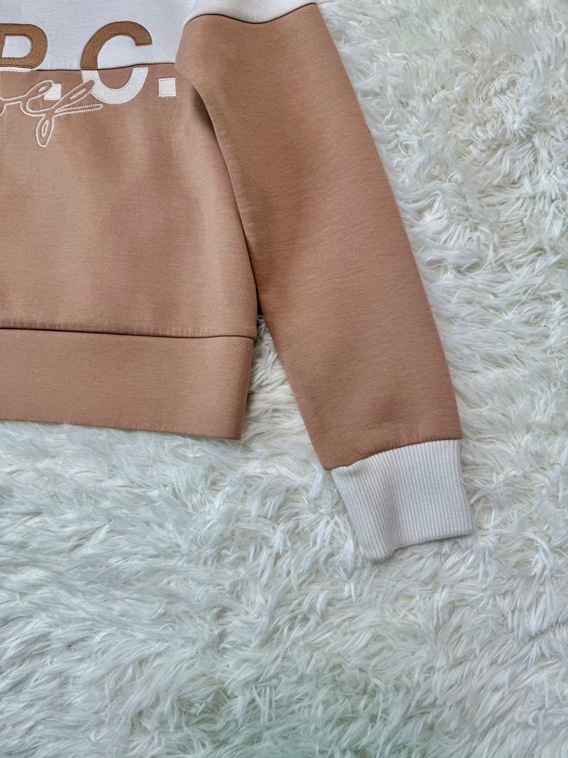 A.P.C. ゴルフウェア　クルーネックトレーナー　スウェット　バイカラー