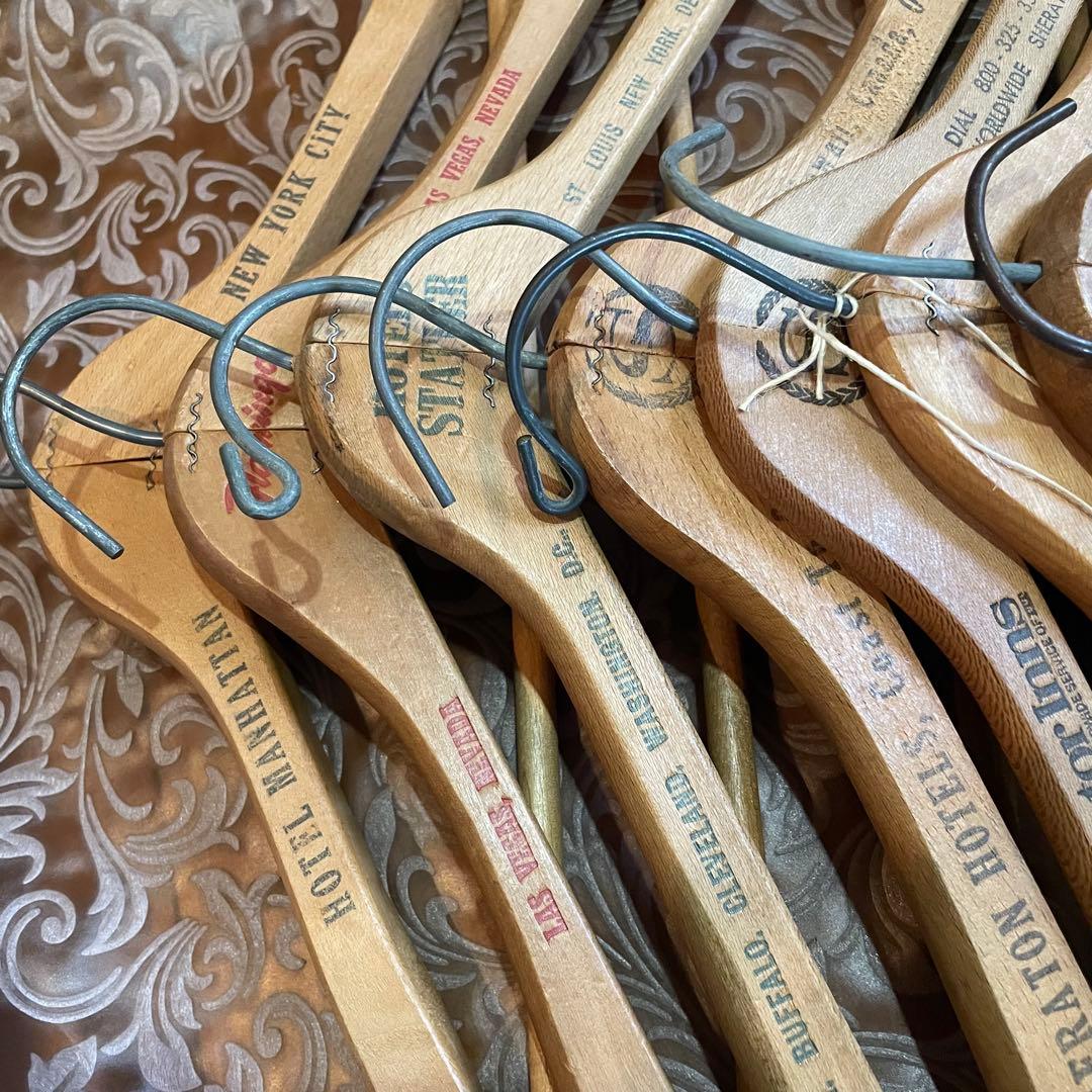 イッヌ様ご確認専用 ヴィンテージハンガー おまとめ8本