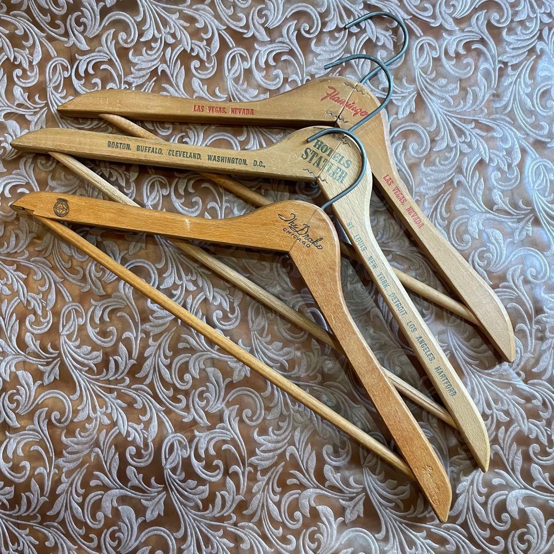 イッヌ様ご確認専用 ヴィンテージハンガー おまとめ8本