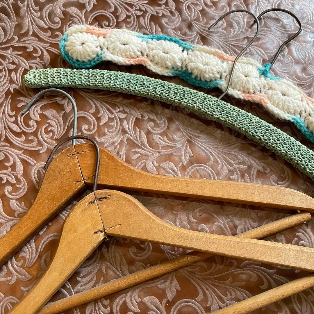 イッヌ様ご確認専用 ヴィンテージハンガー おまとめ8本