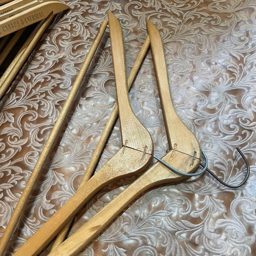 イッヌ様ご確認専用 ヴィンテージハンガー おまとめ8本