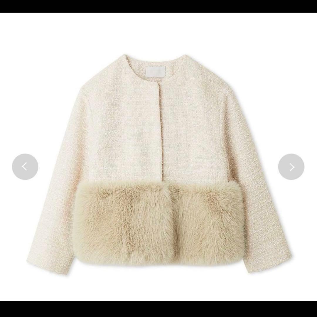 CELFORD　裾ファーブルゾン