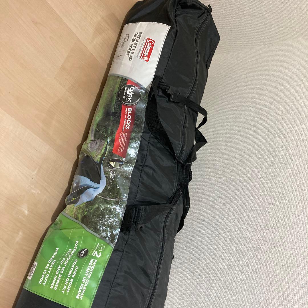 【海外モデル】Coleman 4人用テント（ライトグレー）【週末限定値下げ】