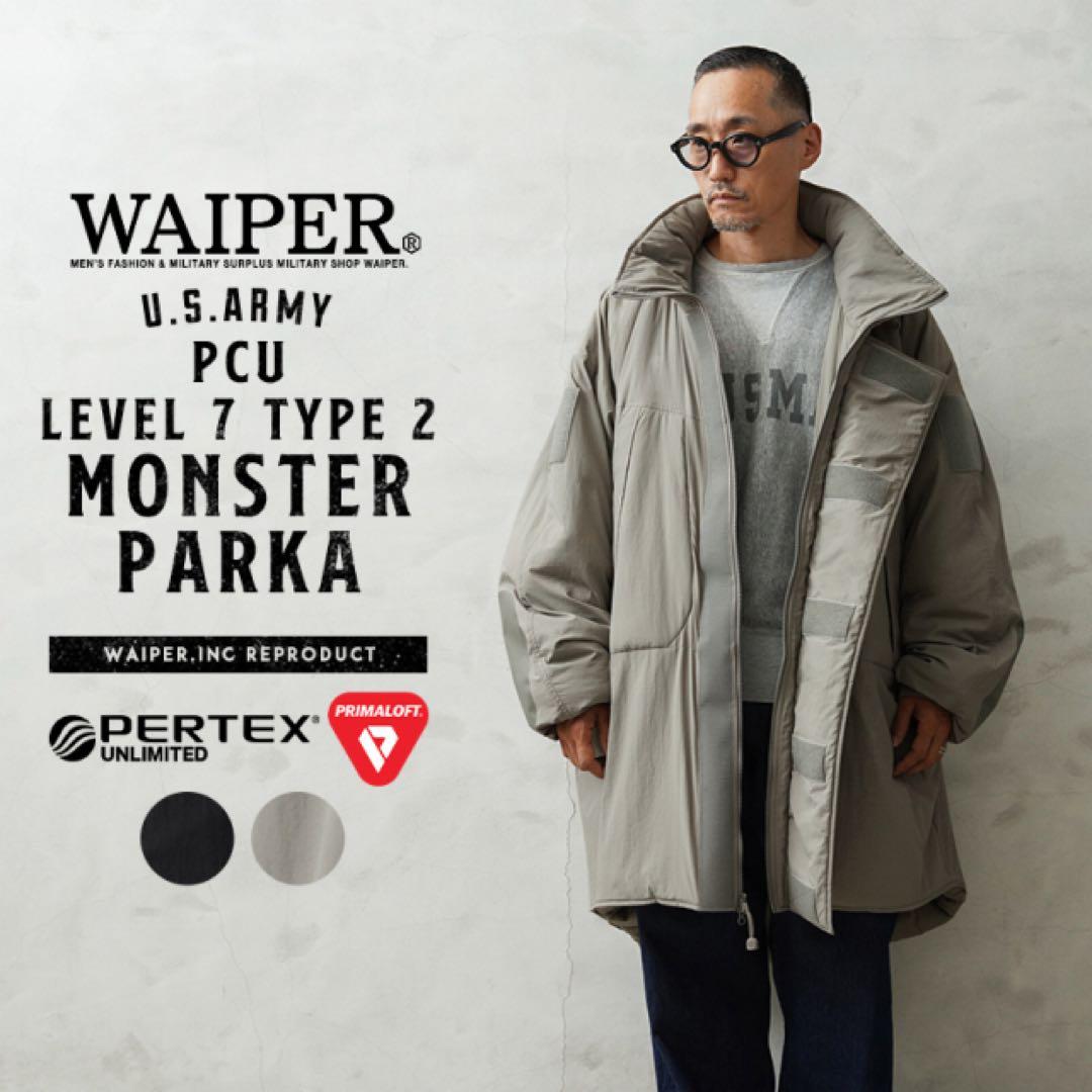 【新品】WAIPER LEVEL7 TYPE2 モンスターパーカー　25aw