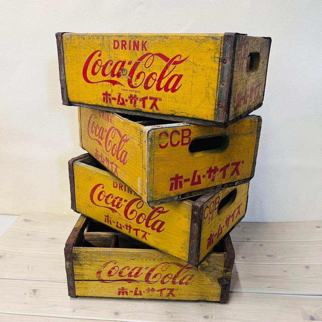 ★ヴィンテージ★コカコーラ　木箱　4セット