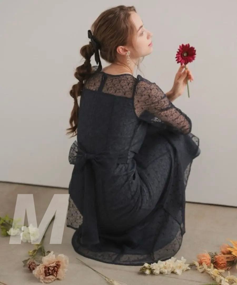 ★新品★ドリードール　カシュクールデザインレースドレス　結婚式　パーティー